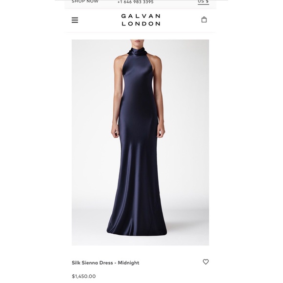 Fall 2018 Fushia Galvan London Gown - Picture 5 of 5